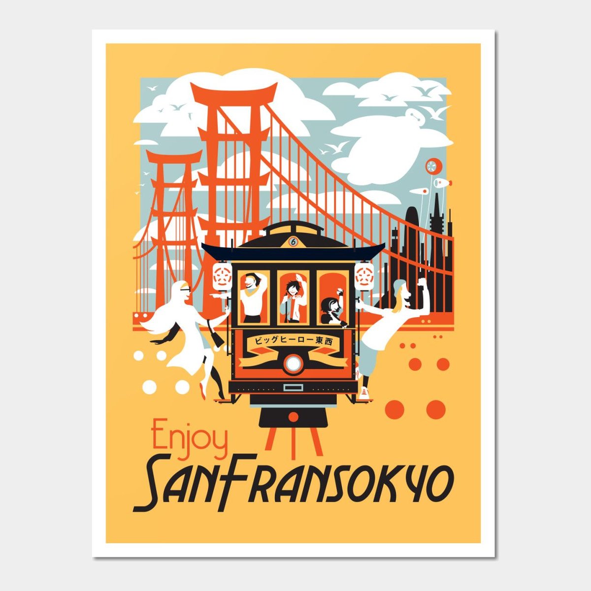 San Fransokyo Architecture & Urban Planning Blends Legacy with Innovation